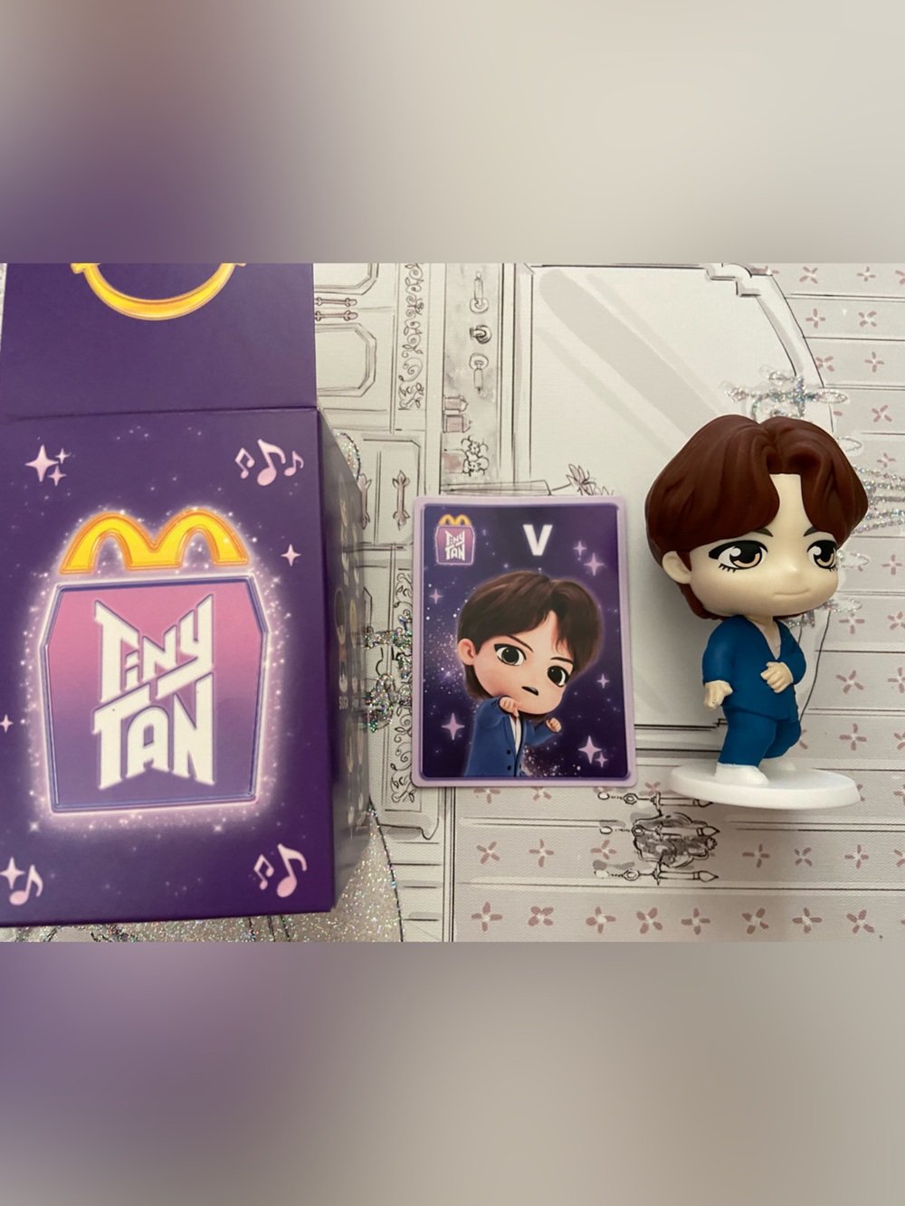 McDonald's TinyTAN V Taehyung Figure